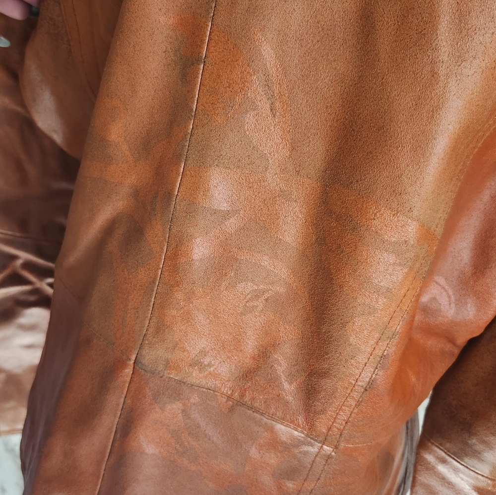 Wilsons Leather Maxima Button-Front Jacket in Cog… - image 4
